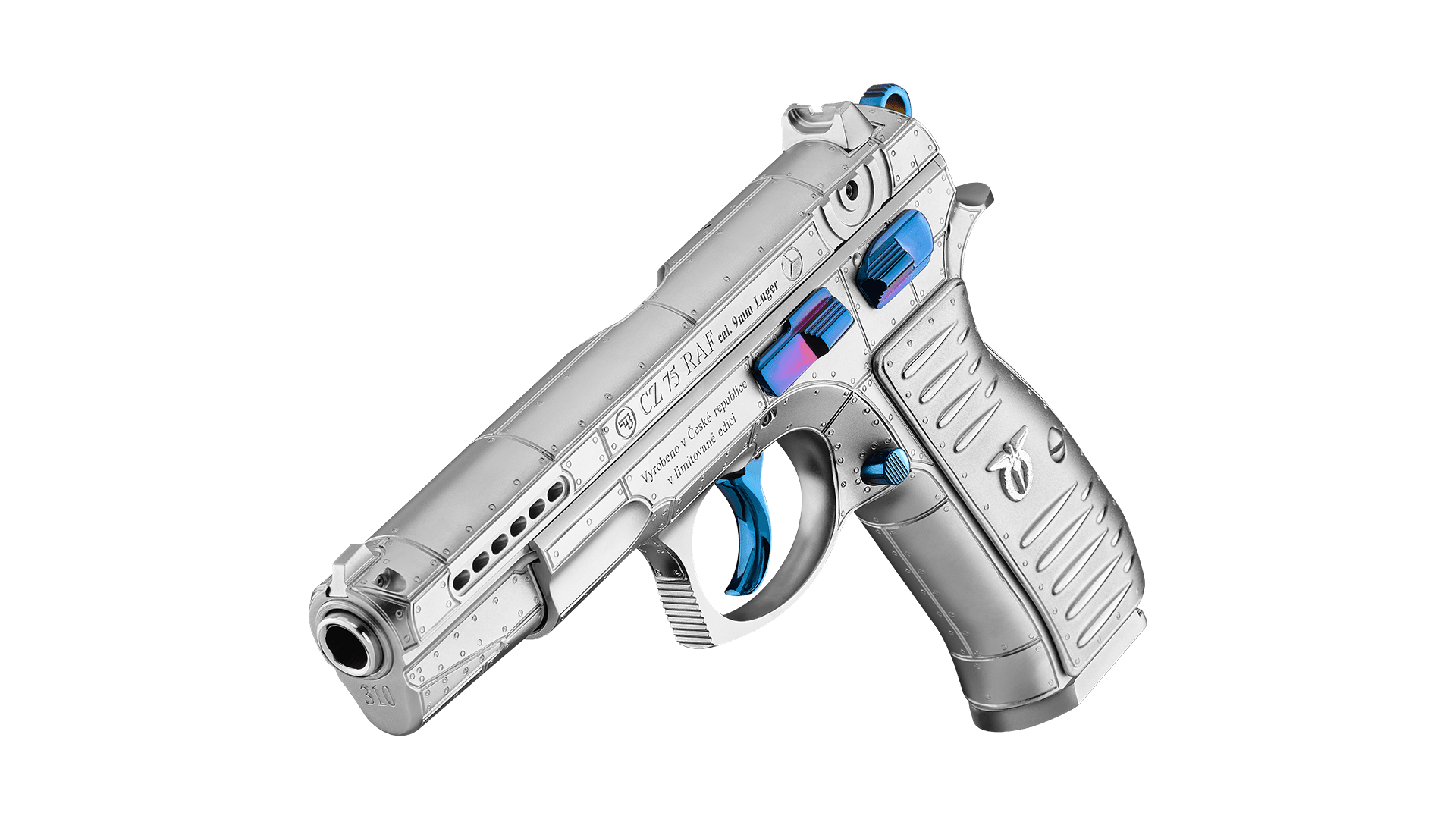 Una Cz 75 commemorativa della battaglia d’Inghilterra